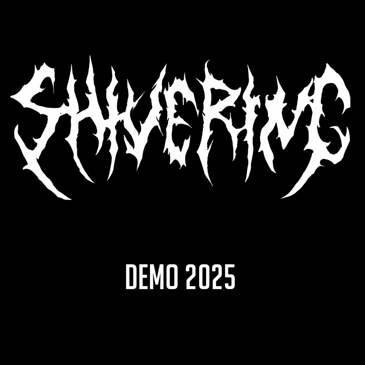 Officially Licensed Shivering - Demo 2025 CD by Rancid Offal Records, showcasing a premium death metal album from New Standard Elite with striking artwork.
