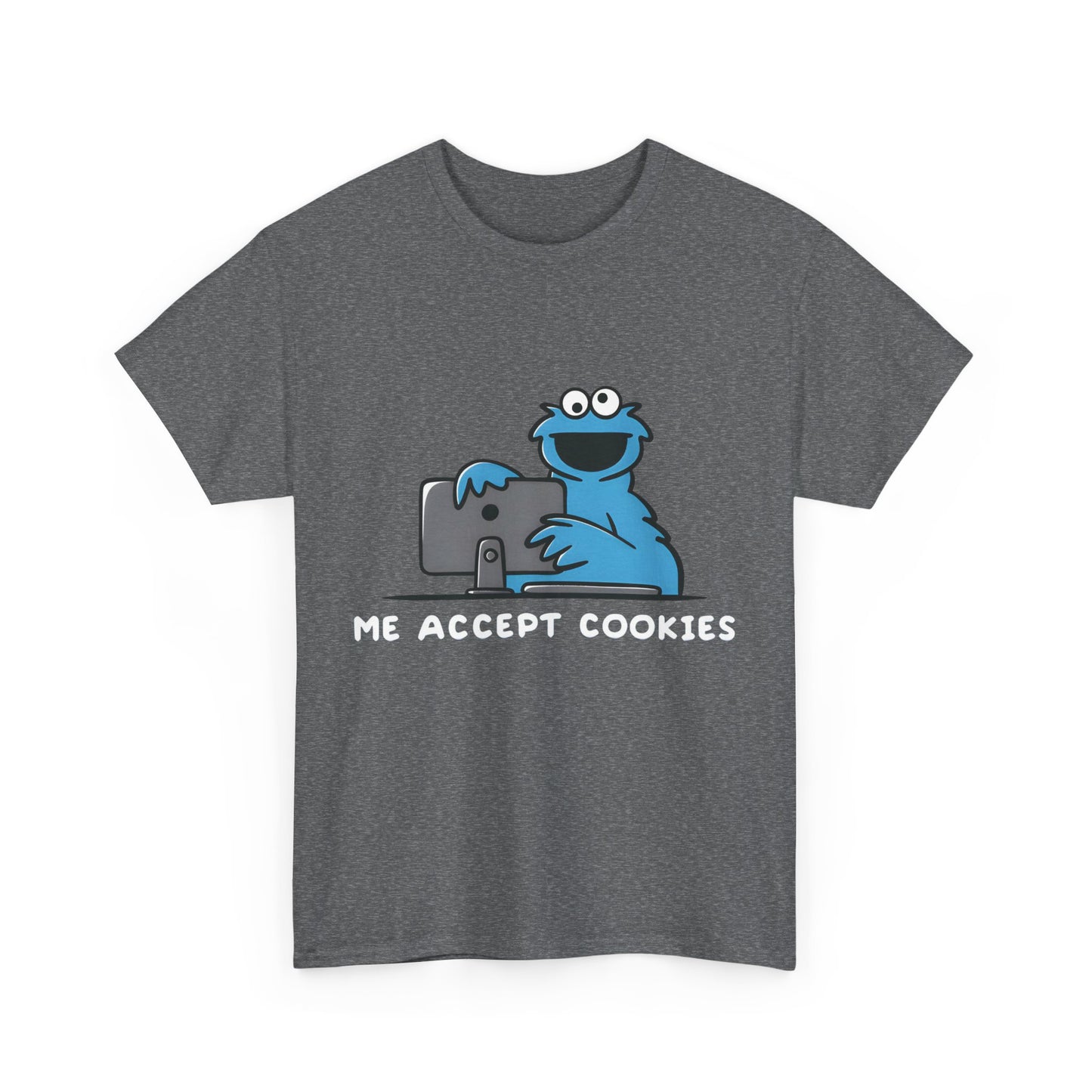 Sesame Street Cookie Monster Graphic T-Shirt Urban Unisex Cotton