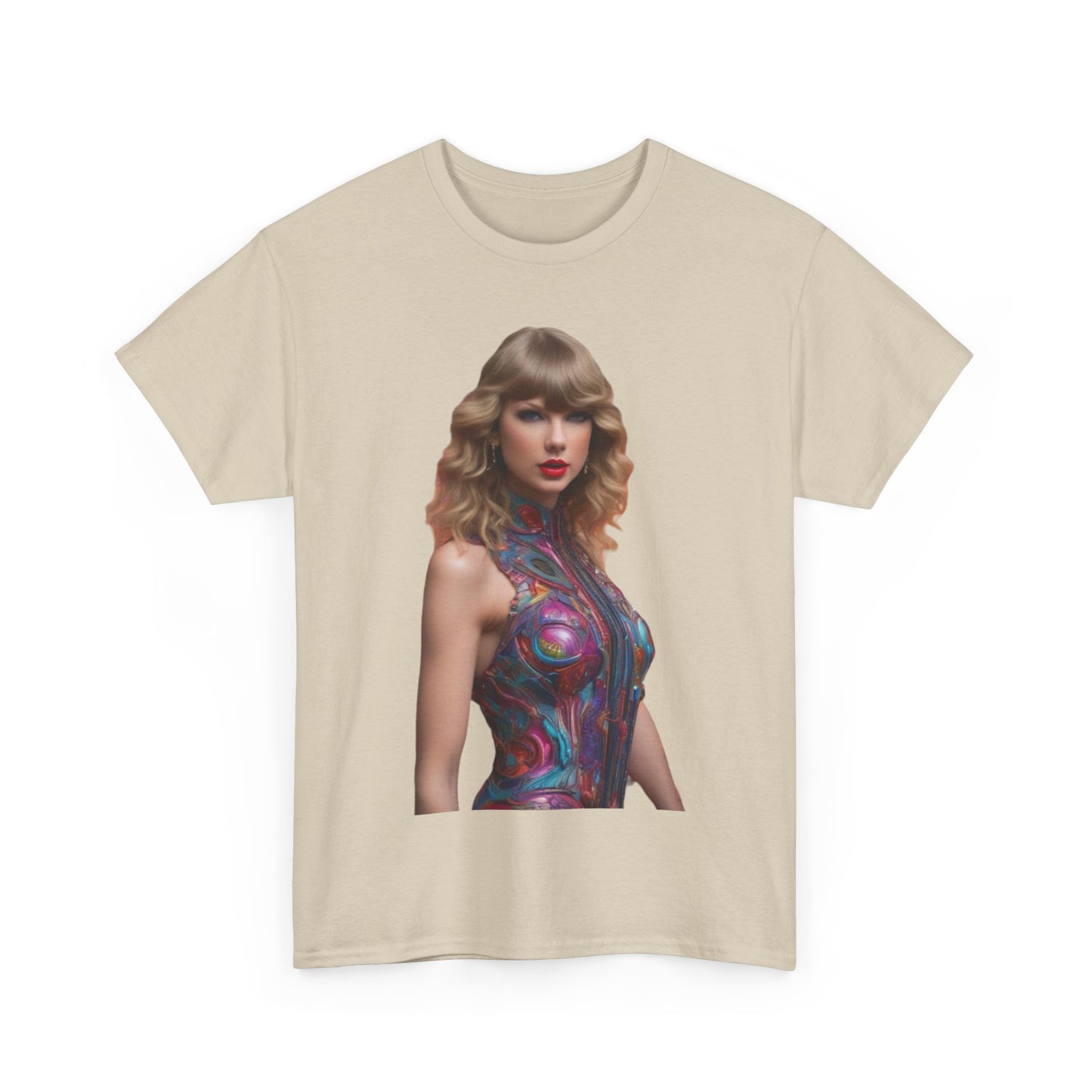 Swifties psychedelic  Taylor Swift Heavy Cotton Tee