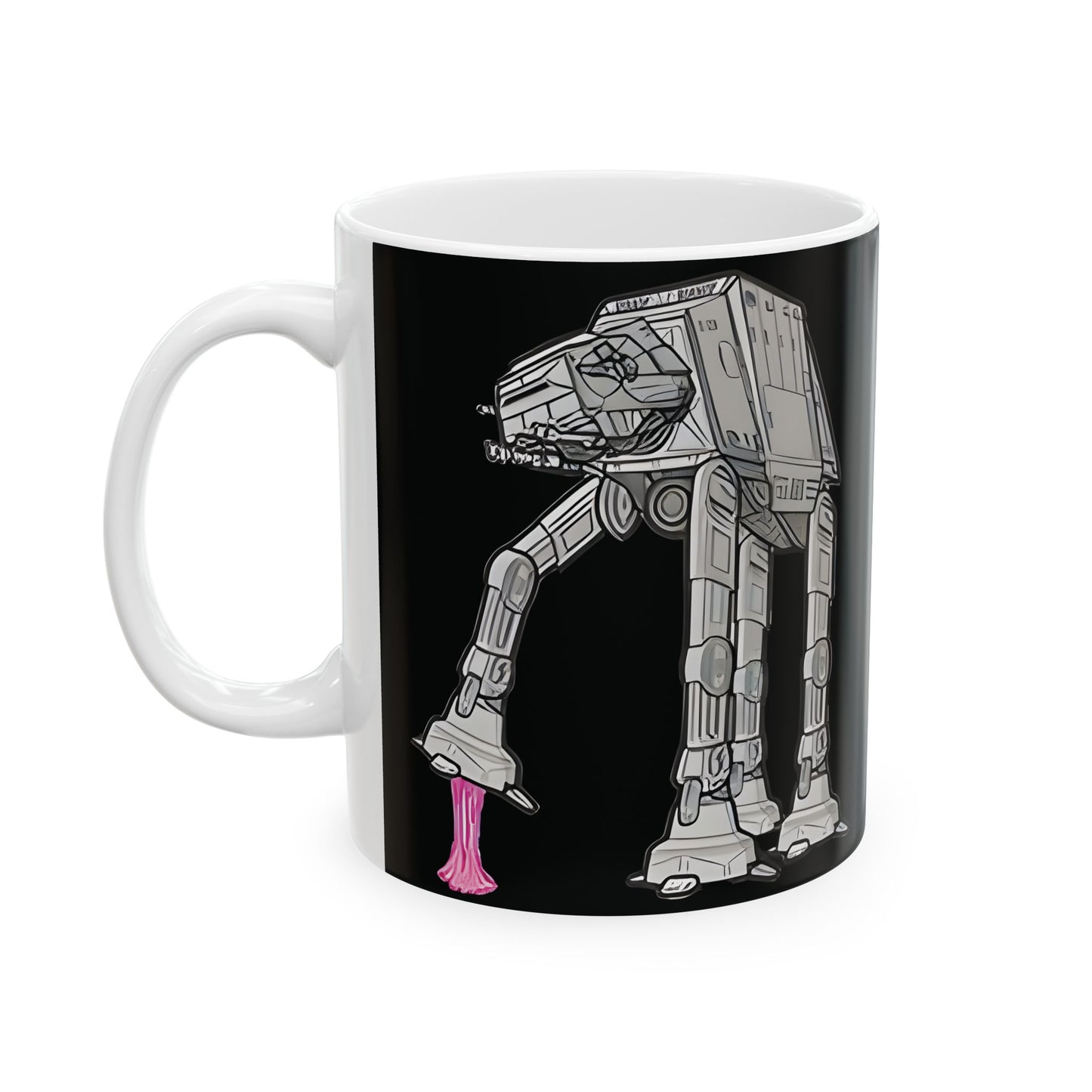 Rebel Gum Star Wars Funny AT AT Coffee Mug, Tea Mug, Office Mug