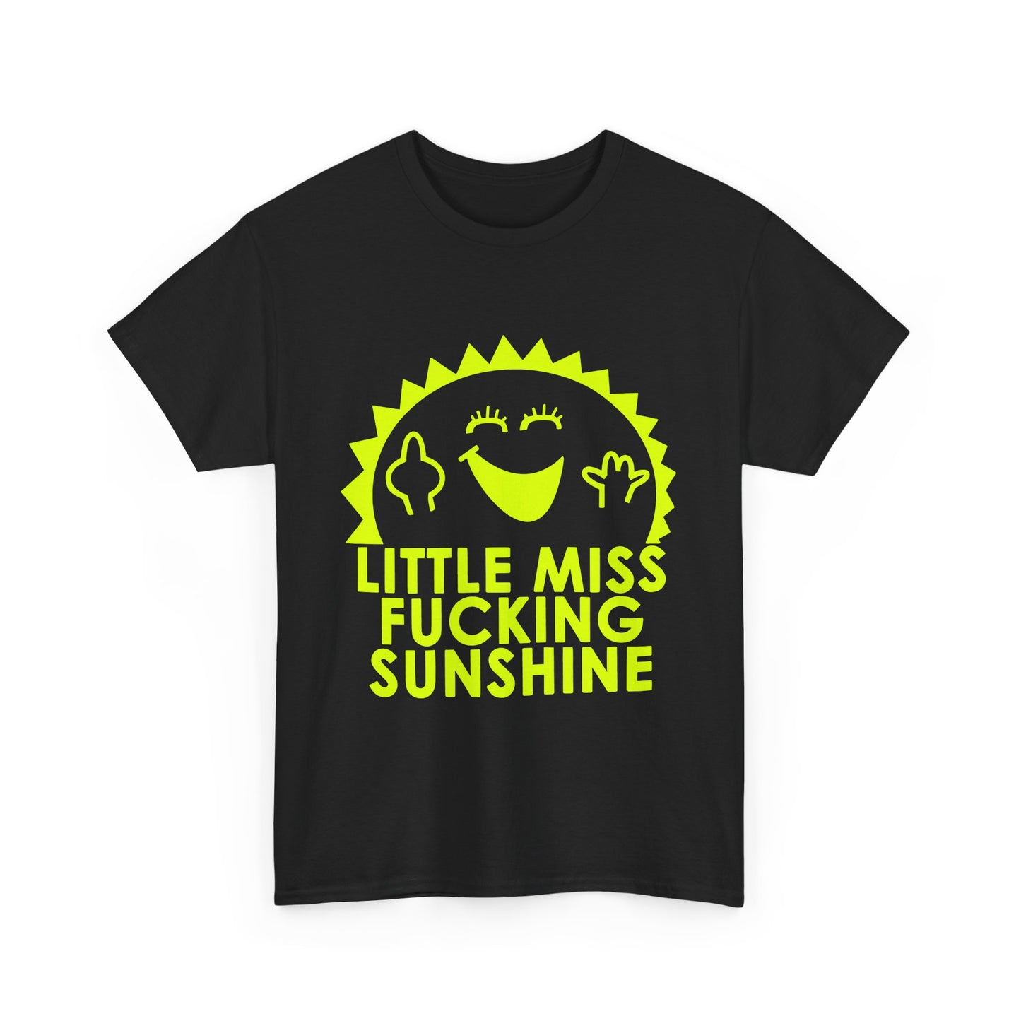 Little Miss Sunshine Women´s Graphic Cotton Funny T Shirt Tee