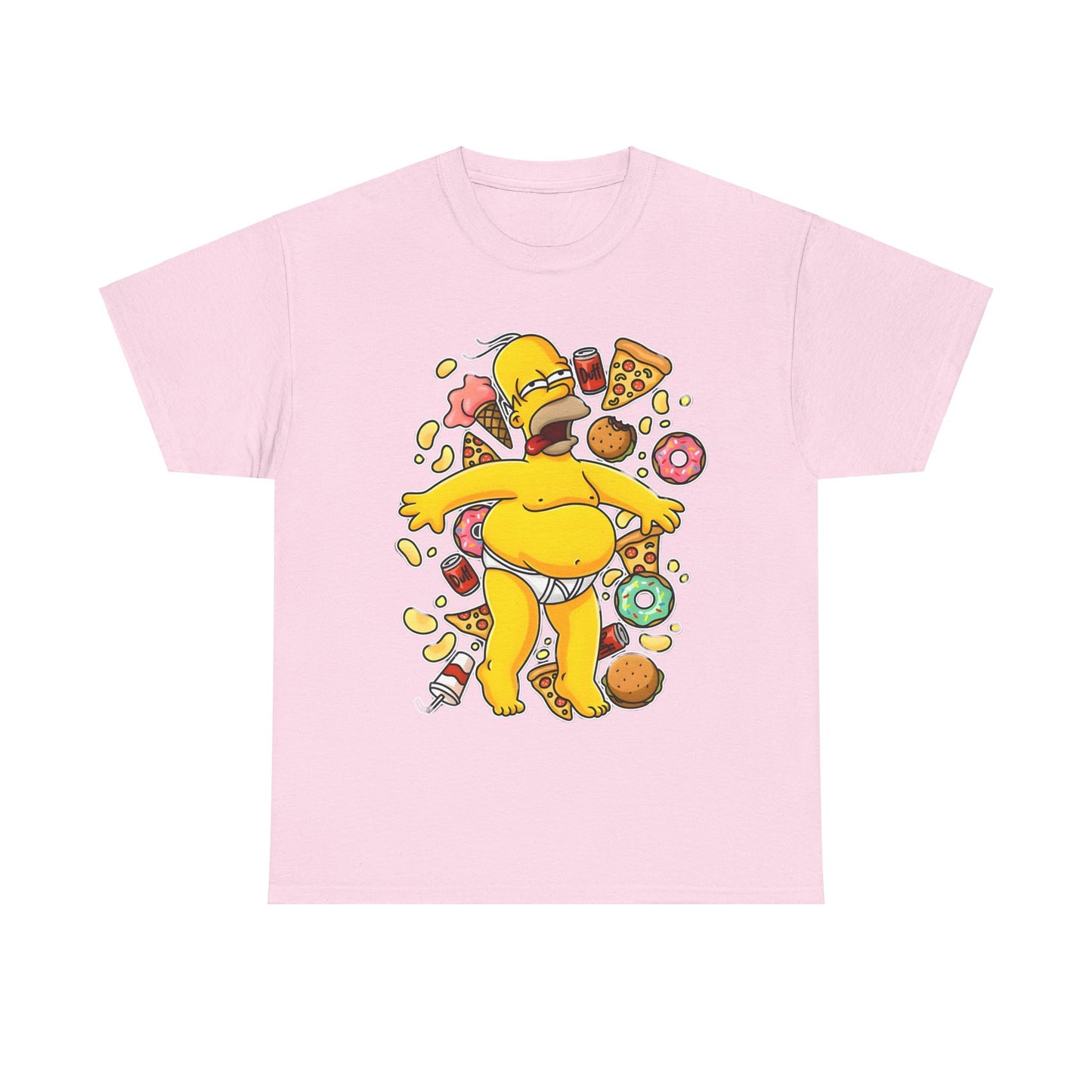 Homer's Gluttonous Glory  Unisex Cotton Tee Graphic T Shirt