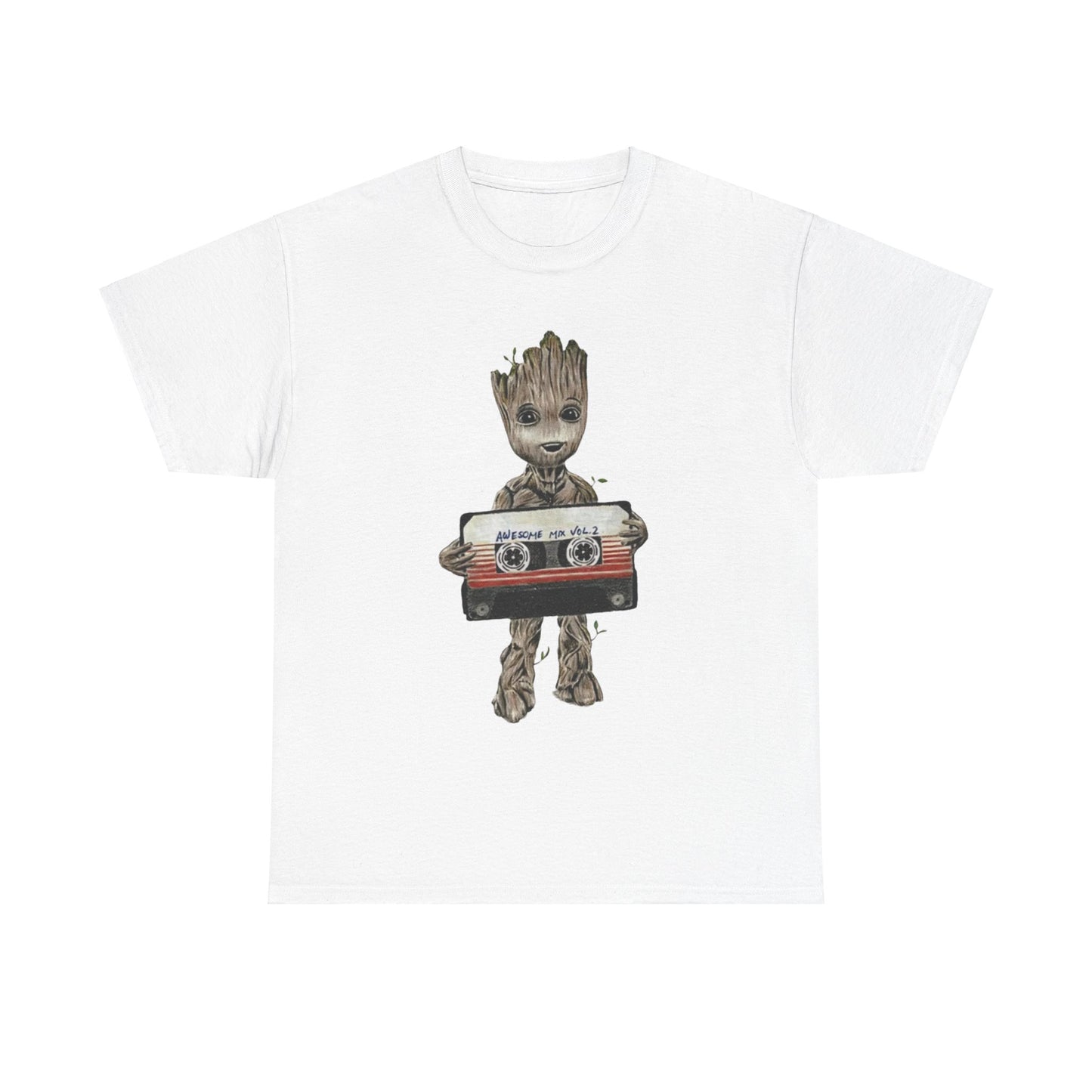 Baby Groot Awesome Mixtape Unisex Men´s Women´s Graphic T Shirt Tee