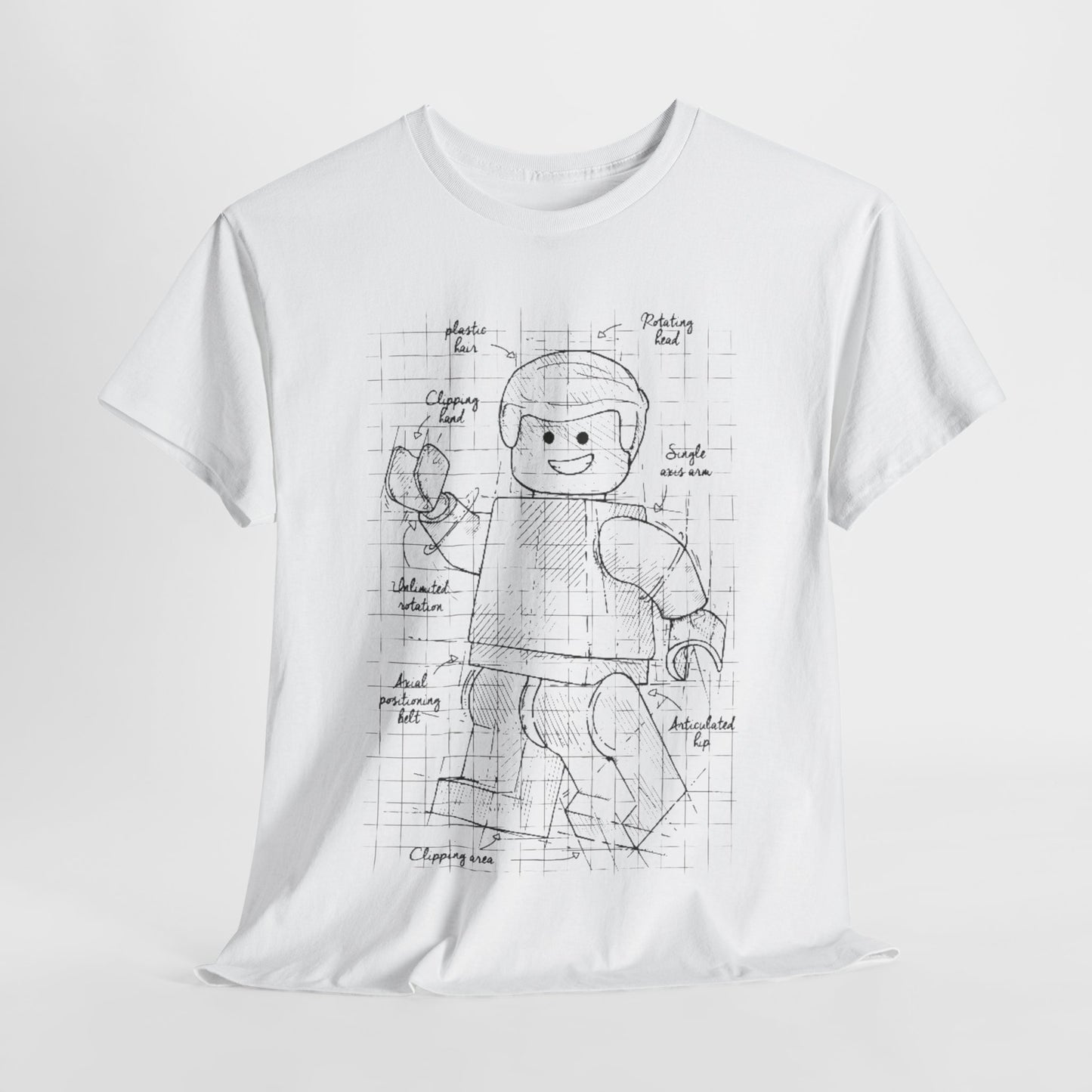 Lego Figure Unisex Mens Women´s Graphic Funny T Shirt Tee Urban Street