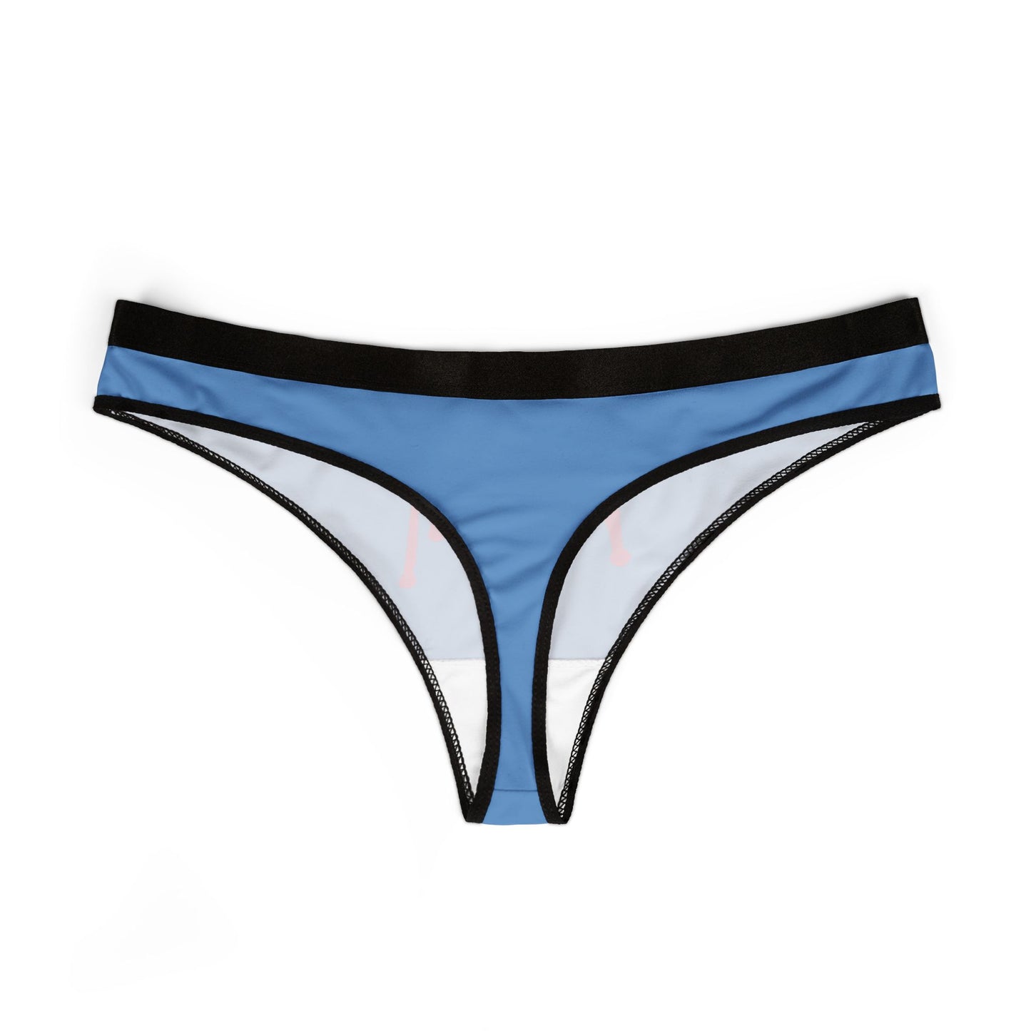 CHEEKY WOMEN'S NAUGHTY THONG PANTIES WITH SUGGESTIVE "PUSSY" DESIGN, SEXY FUN!