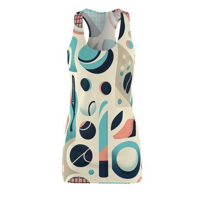 Isabella Fontaine Pastel Racerback Dress by Dazzling Dreams Studio, showcasing a blend of chic sporty elegance and playful silhouettes, perfect for modern fashion enthusiasts.