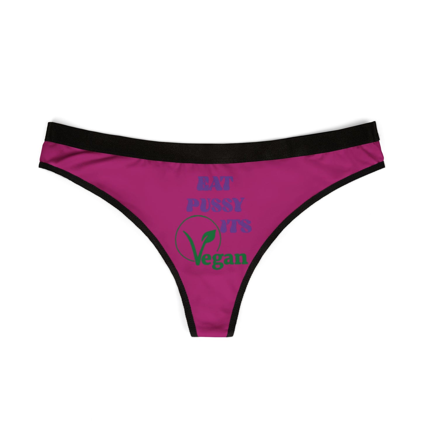 Naughty Women's Thong - Cheeky Sexy Design with Provocative Humor & Fun Style