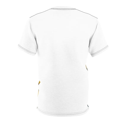 Model wearing the Chick Magnet T-Shirt by Dazzling Dreams Studio, styled for a chic casual look, perfect for elevating everyday attire.