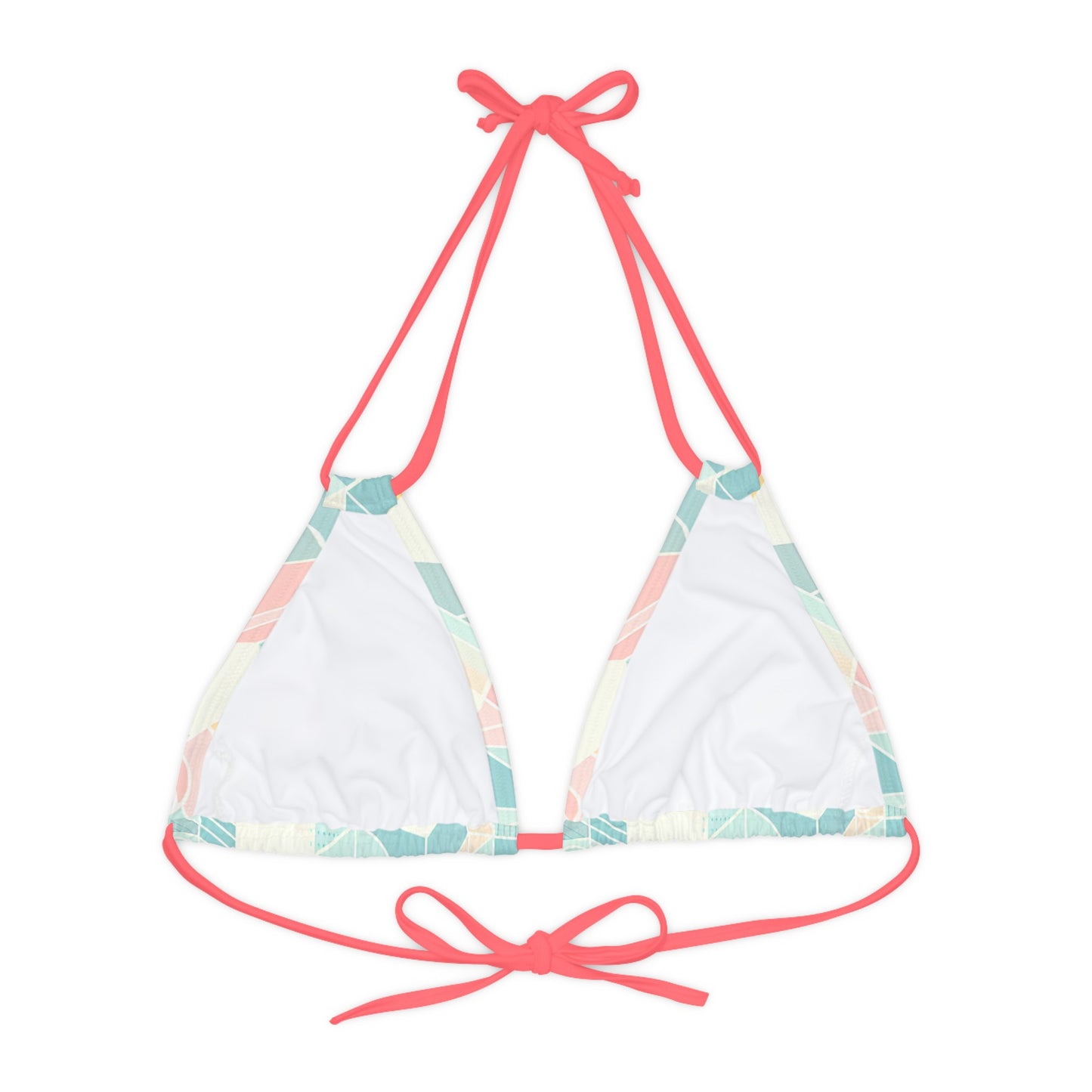 Sweat Symphony: Harmonizing symphony  Strappy Triangle Bikini Top