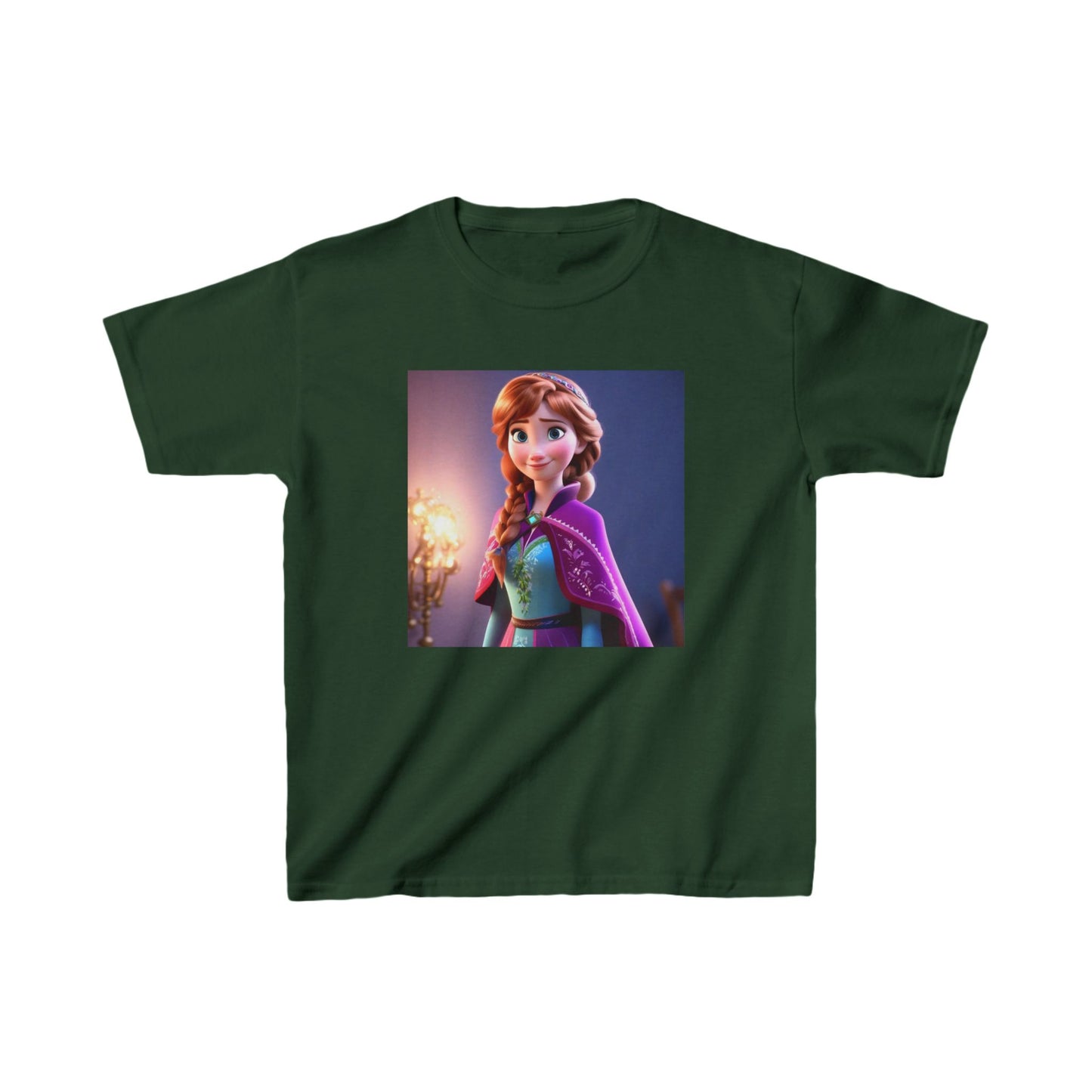 Kids Frozen Anna Heavy Cotton Tee 16 colors