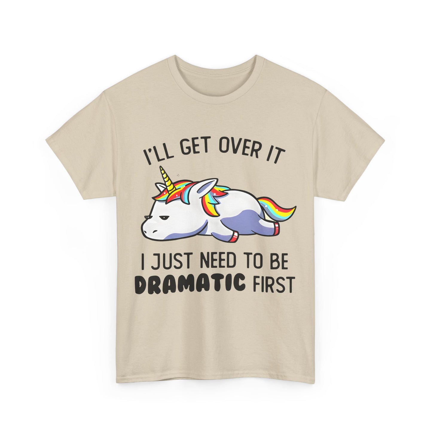 Unicorn Melancholy   Graphic Unisex  Tee Shirt