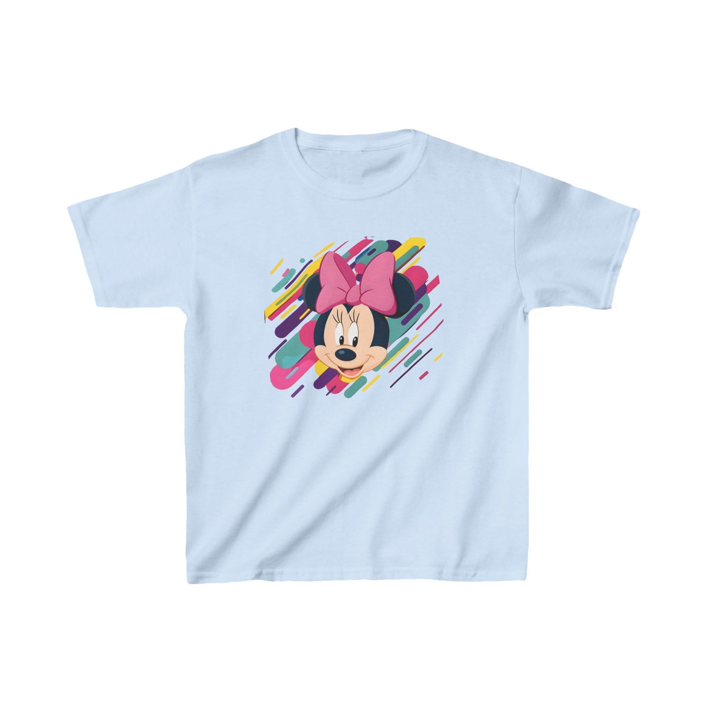 Unisex Kids Minnie Mouse Cotton T Shirt Tee Youths Childs