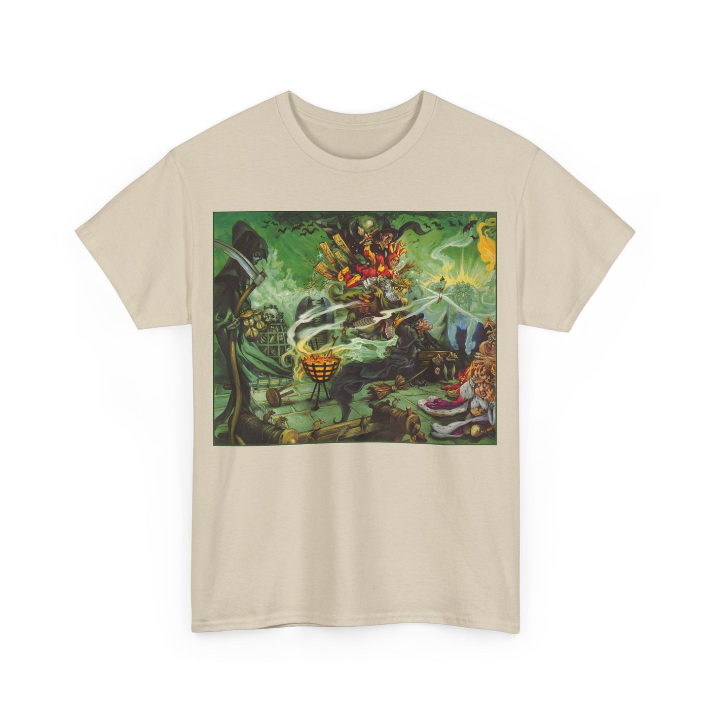 Discworld Wyrd Sisters Graphic Unisex  T Shirt Tee