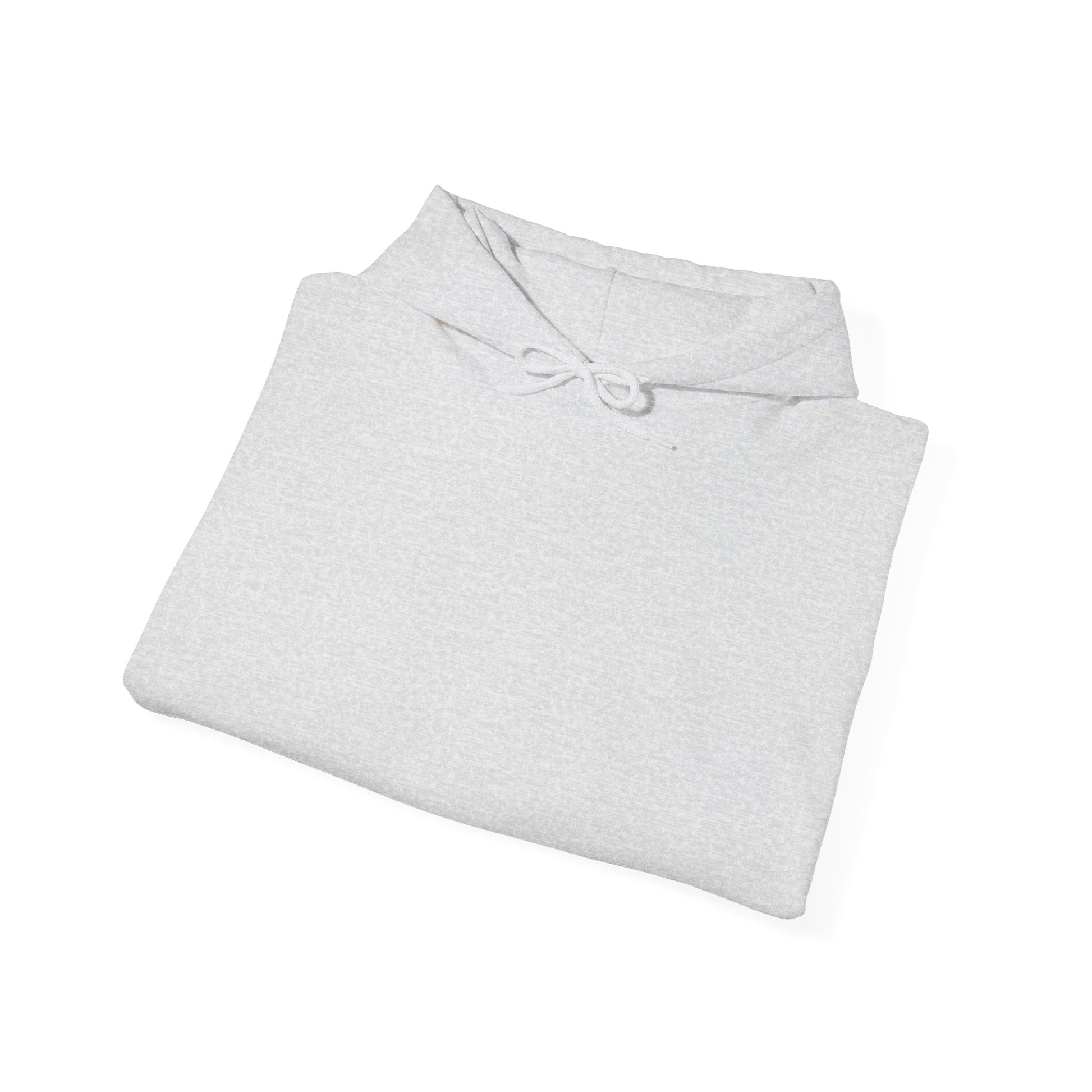 Exquisite folded grey hoodie showcasing a clean aesthetic, ideal for casual luxury wear.