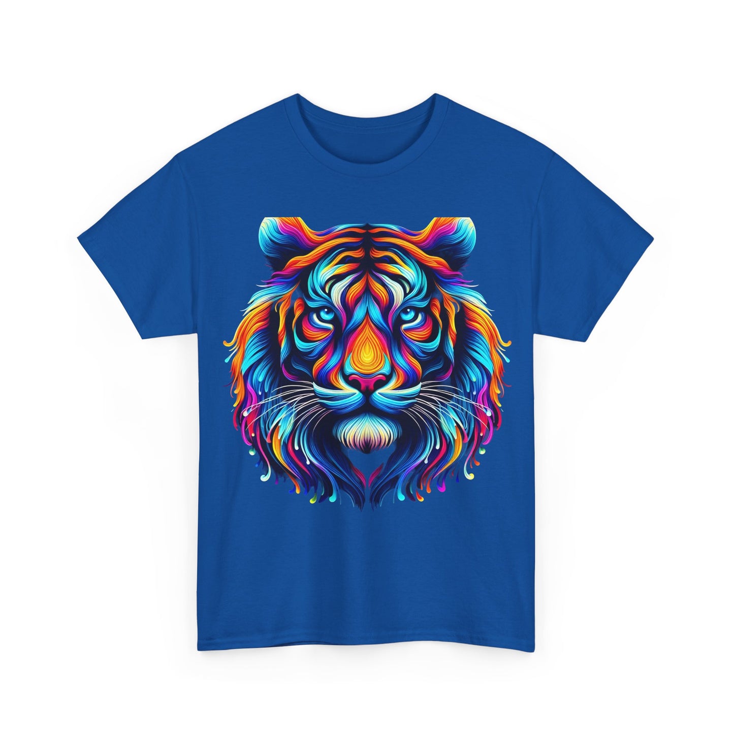 Tiger's Whimsy  Graphic Unisex  T Shirt Tee