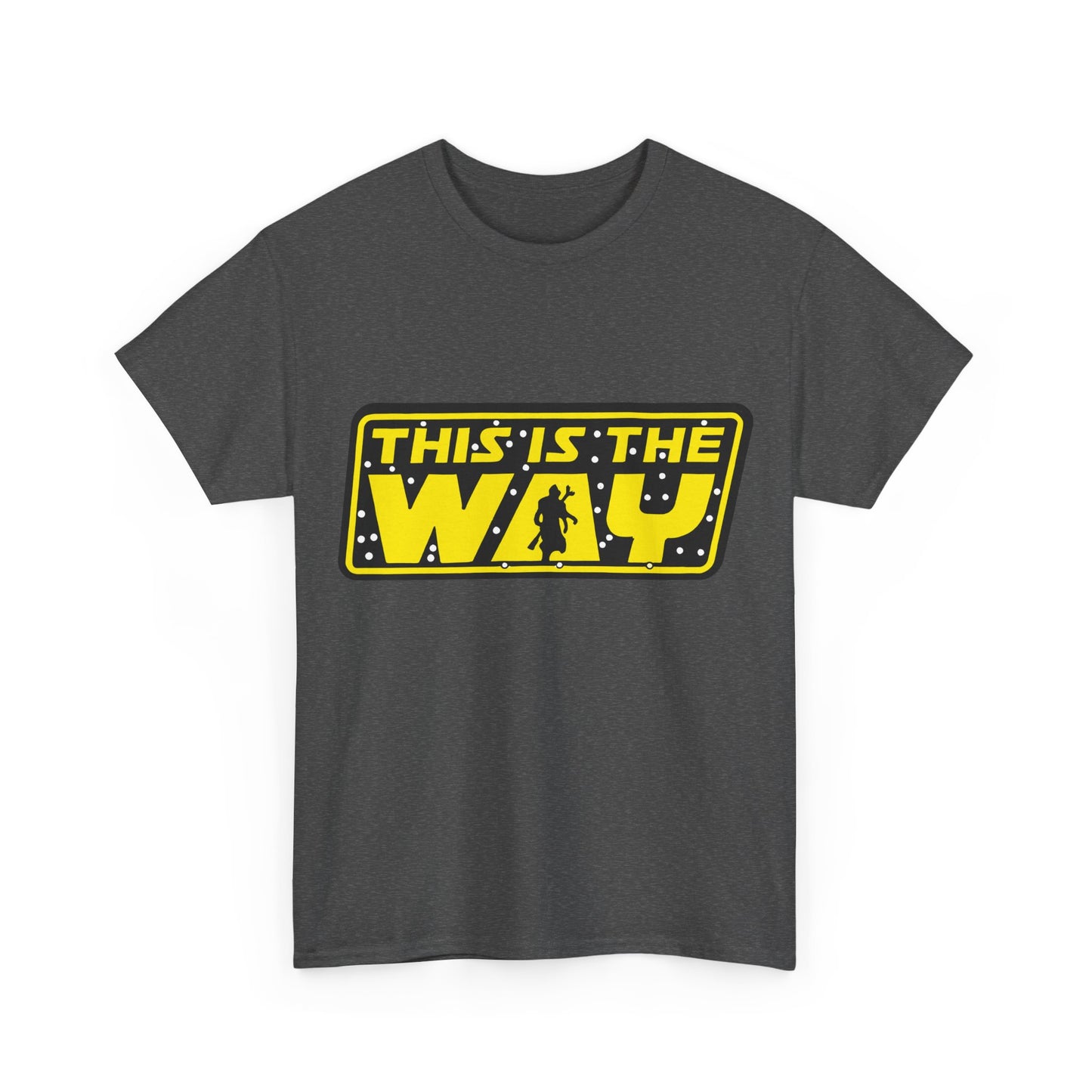 Mandalorian Star Wars This is the Way Logo Graphic Unisex  Tee Shirt