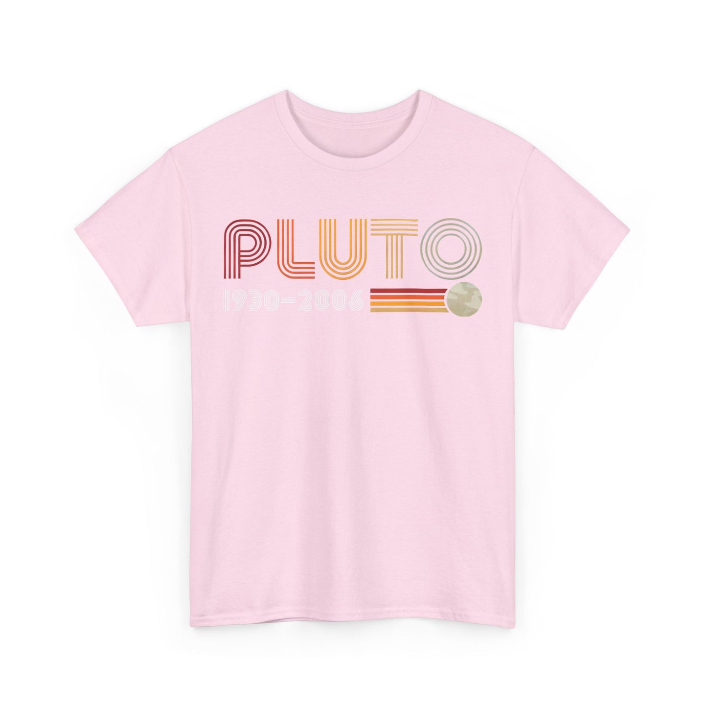 PLUTO Retro  Graphic Unisex  Tee Shirt