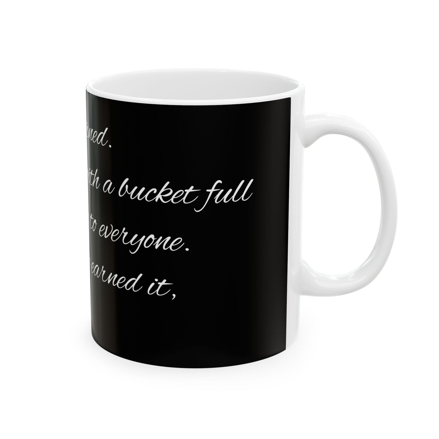 Inappropriate Slogan Ceramic Mug featuring a cheeky F-word design; perfect for office humour and funny gifts.