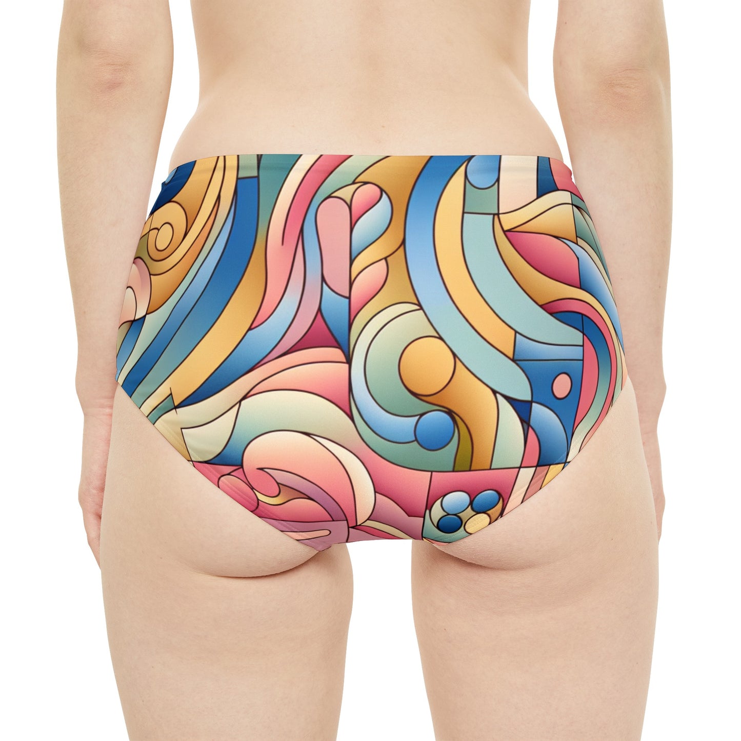 Energetic Move High-Waist Hipster Bikini Bottom