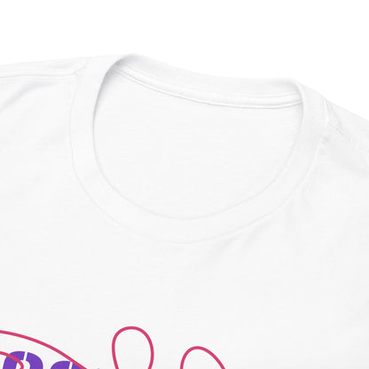 Close-up view of the neckline of the Ford Mustang Hoonicon V2 T-shirt, illustrating premium quality and attention to detail in luxury apparel.