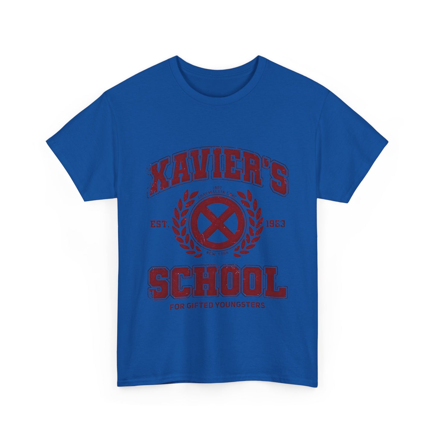 Xaviers school for gifted youngsters X-men Logo Graphic Unisex  Tee Shirt