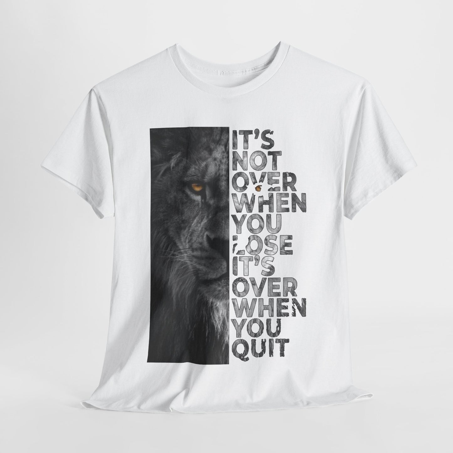 It´s Not Over Graphic Unisex T Shirt TEE Mens Womens Urban