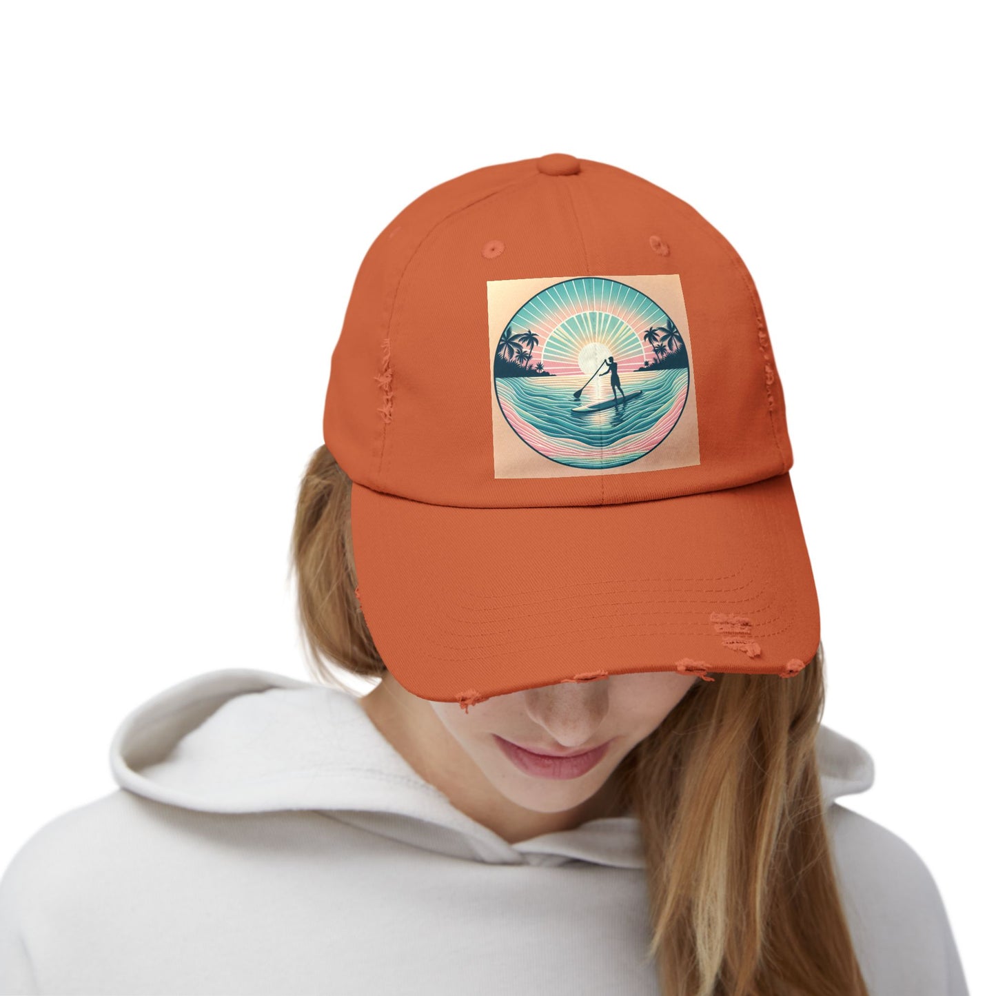 Unisex Distressed Paddleboarders Cap