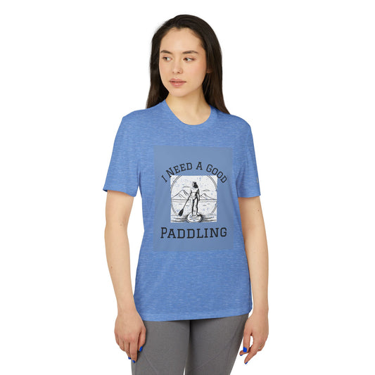 Adidas Womens  Paddleboarders T-shirt  Royal Heather