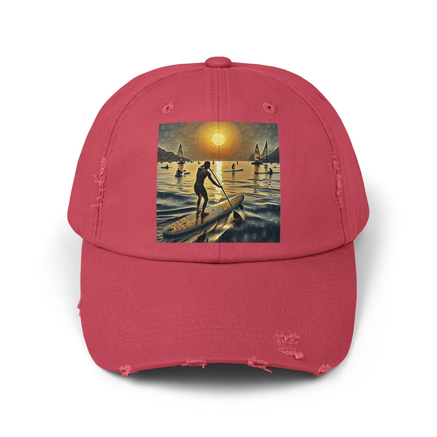 Unisex Distressed Paddleboarders Cap