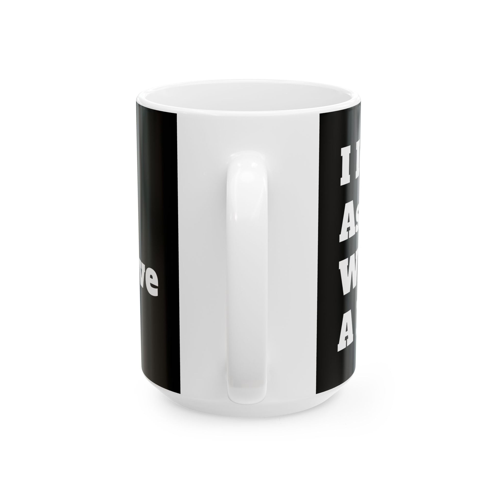 Funny Office Mug with an F-word slogan, designed for adult humour and ideal as a novelty gift.