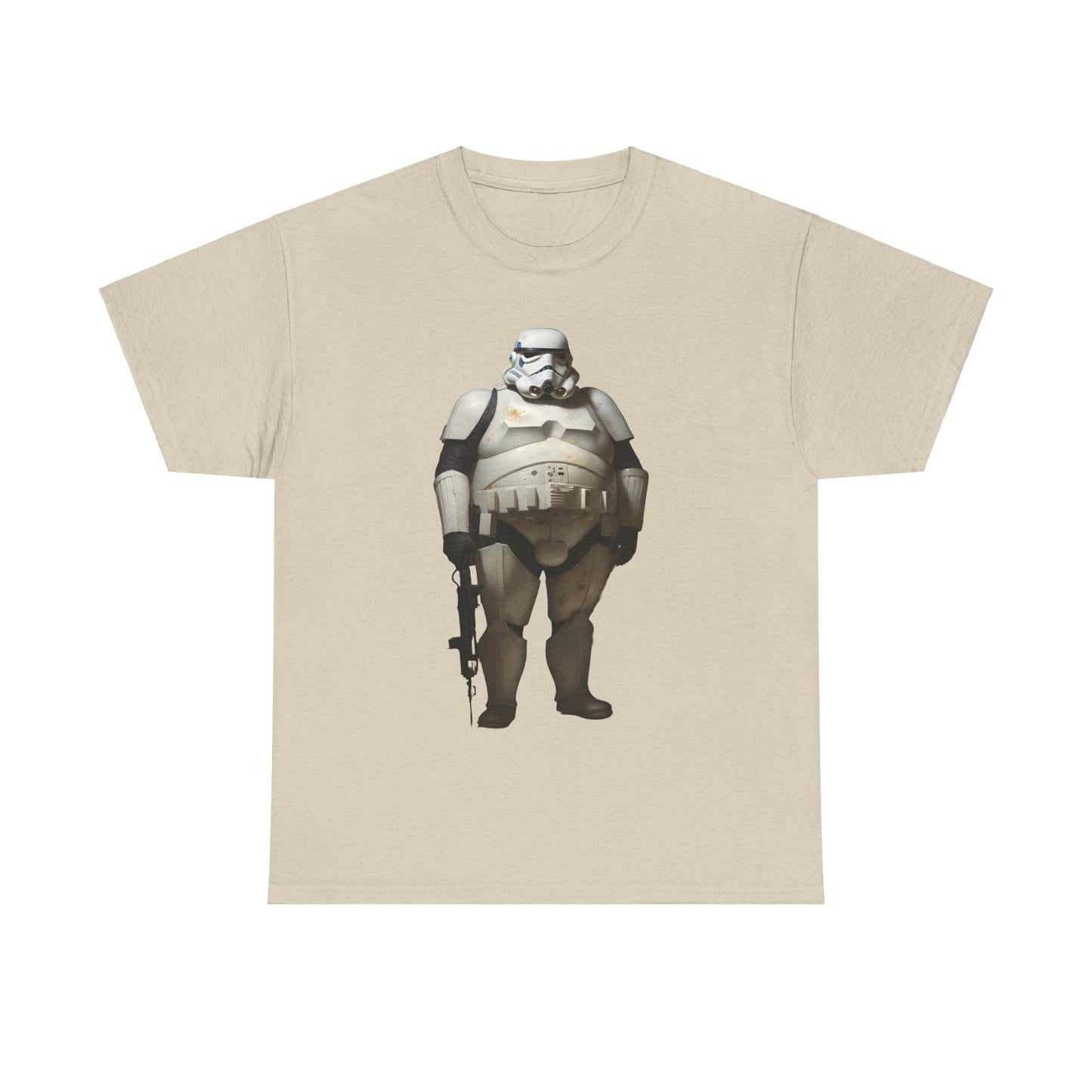 Chubby Stormtrooper  Graphic Unisex Graphic Tee Shirt