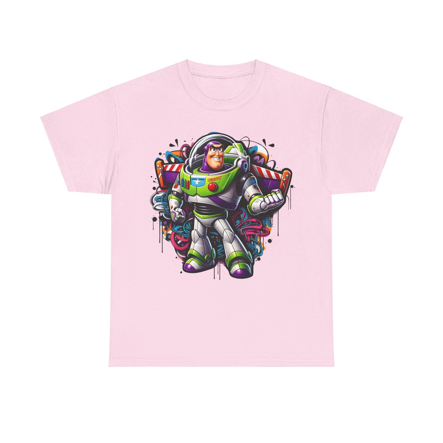 Buzz Lightyear Graffiti  Unisex Graphic Tee Shirt