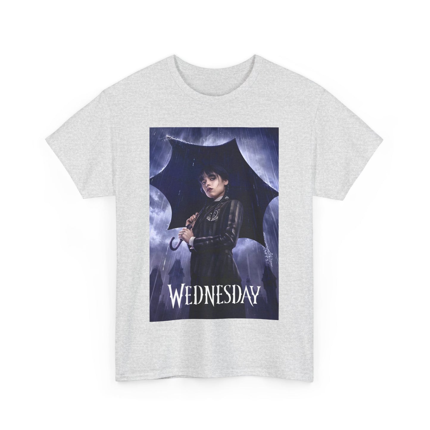 "Wednesday" Embrace the Dark Elegance Graphic  Unisex Graphic Tee Shirt