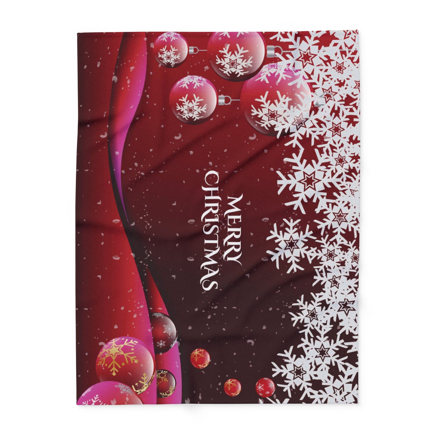 Decorative and Warm Christmas Arctic Fleece Blanket