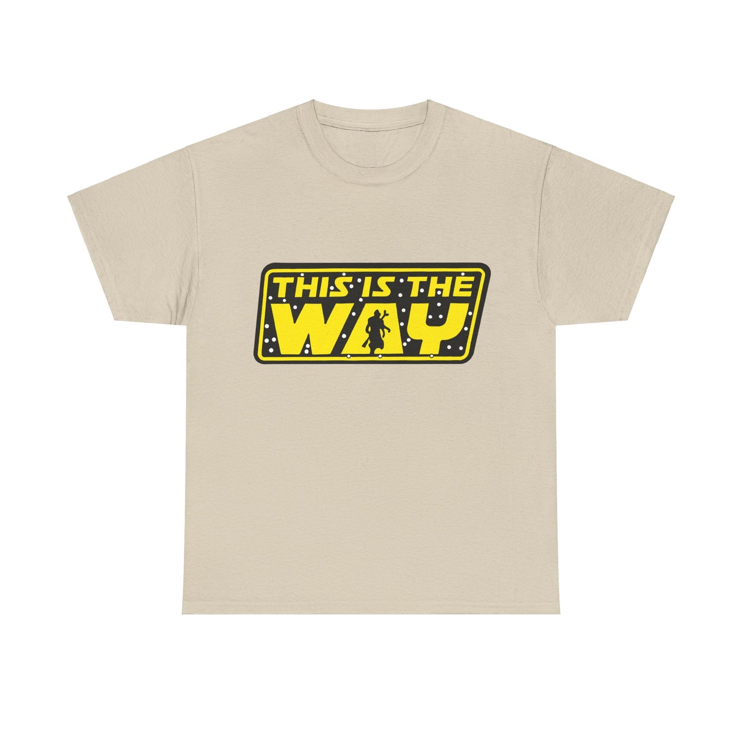 Mandalorian Star Wars This is the Way Logo Graphic Unisex  Tee Shirt