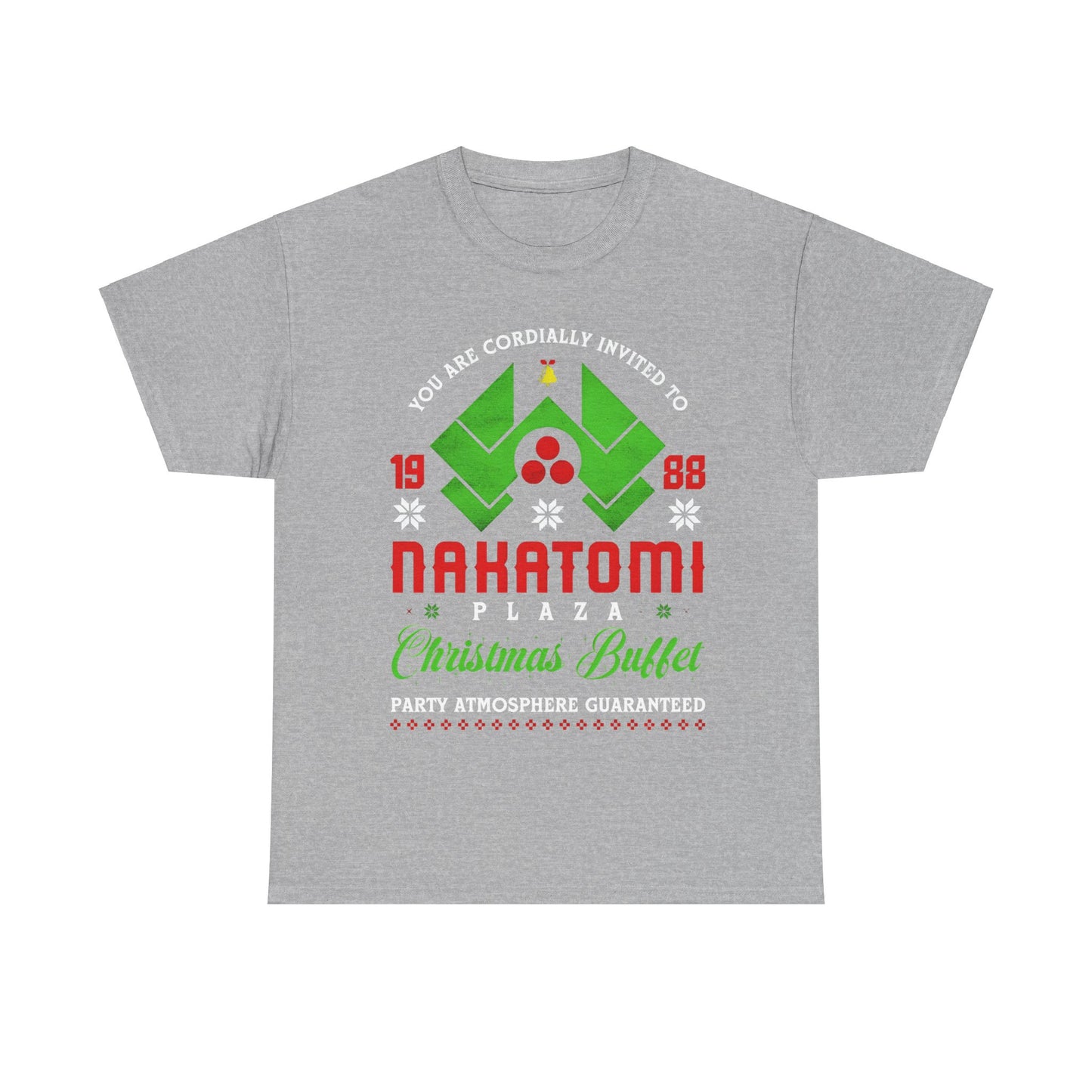 Nakatomi Plaza Christmas 1988 Graphic T-Shirt Urban Unisex Cotton