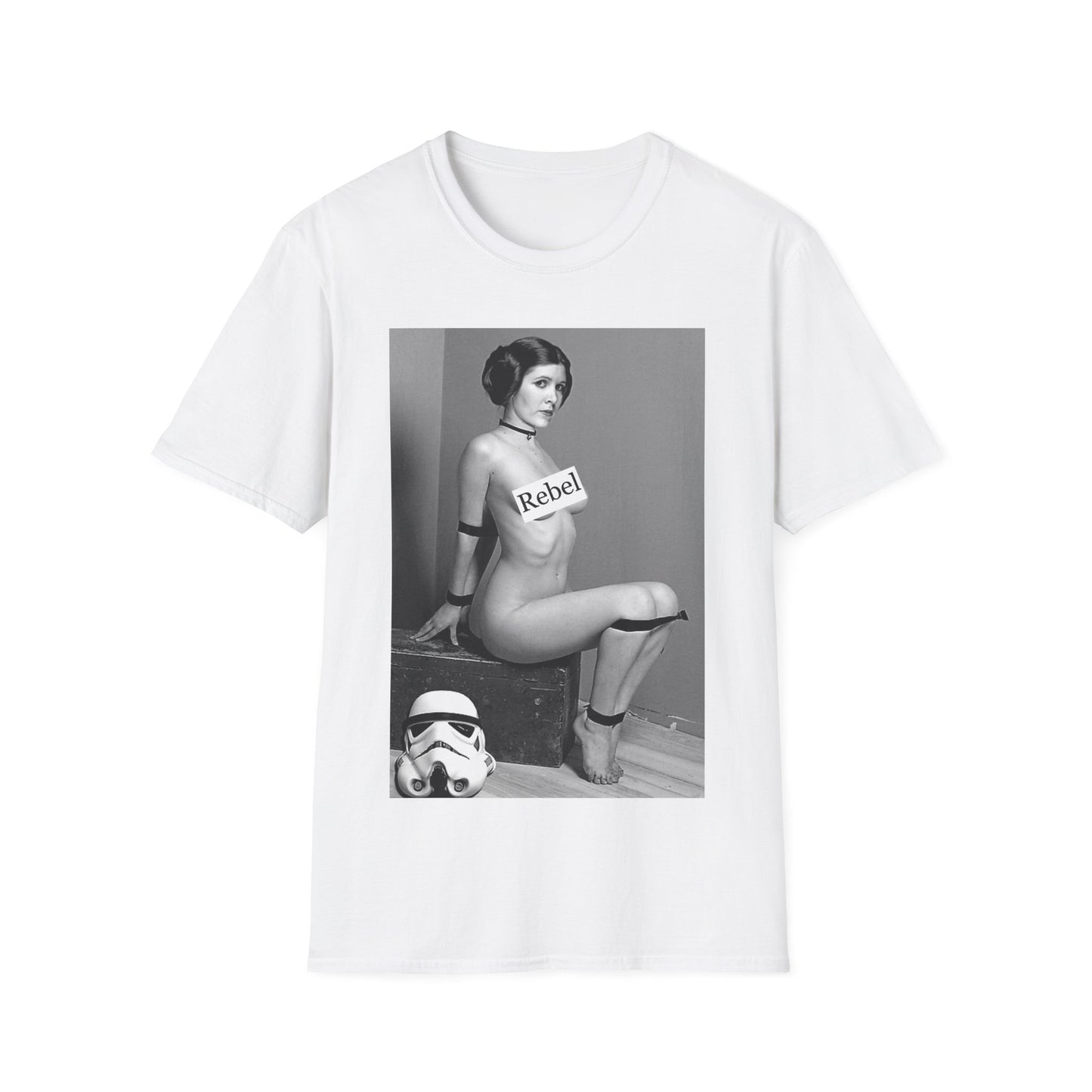 Elegant display of the Rebel Star Wars T-Shirt showcasing bold graphics, perfect for casual outings and fan events, embodying a statement of individuality.