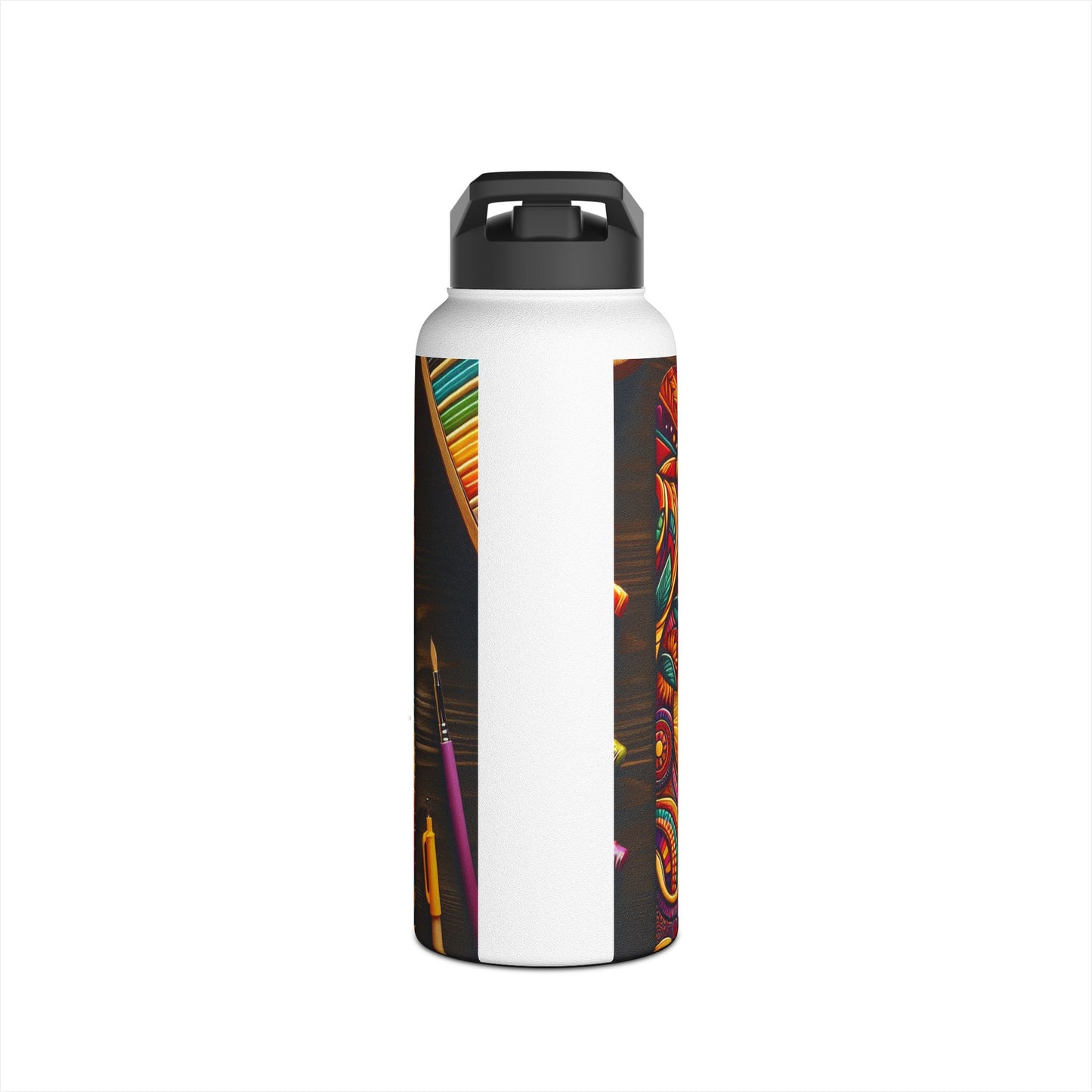 Fantasy Paddleboarding Stainless Steel Water Bottle, Standard Lid