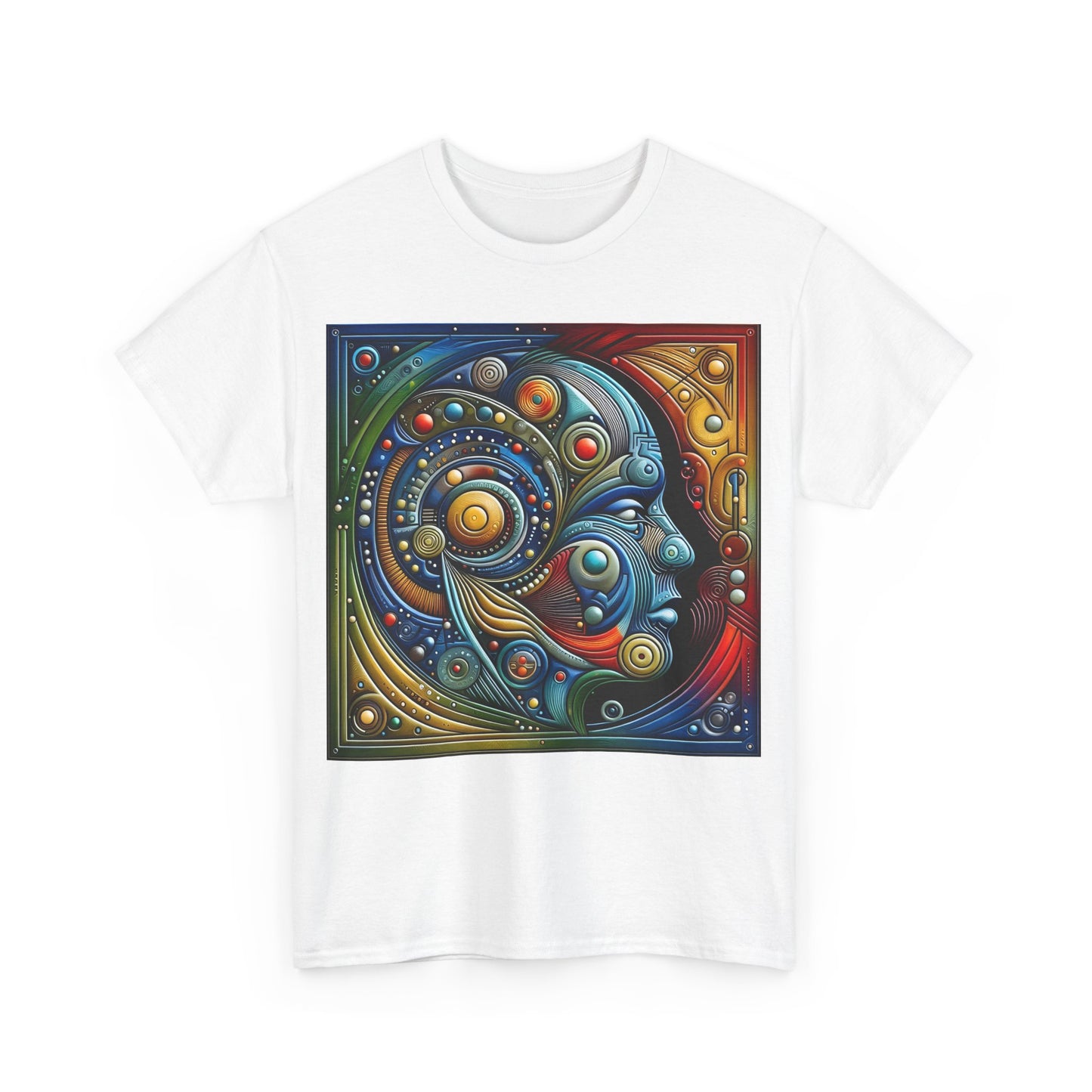 Stained Glass Dreams Unisex T Shirt Graphic Tee Unisex