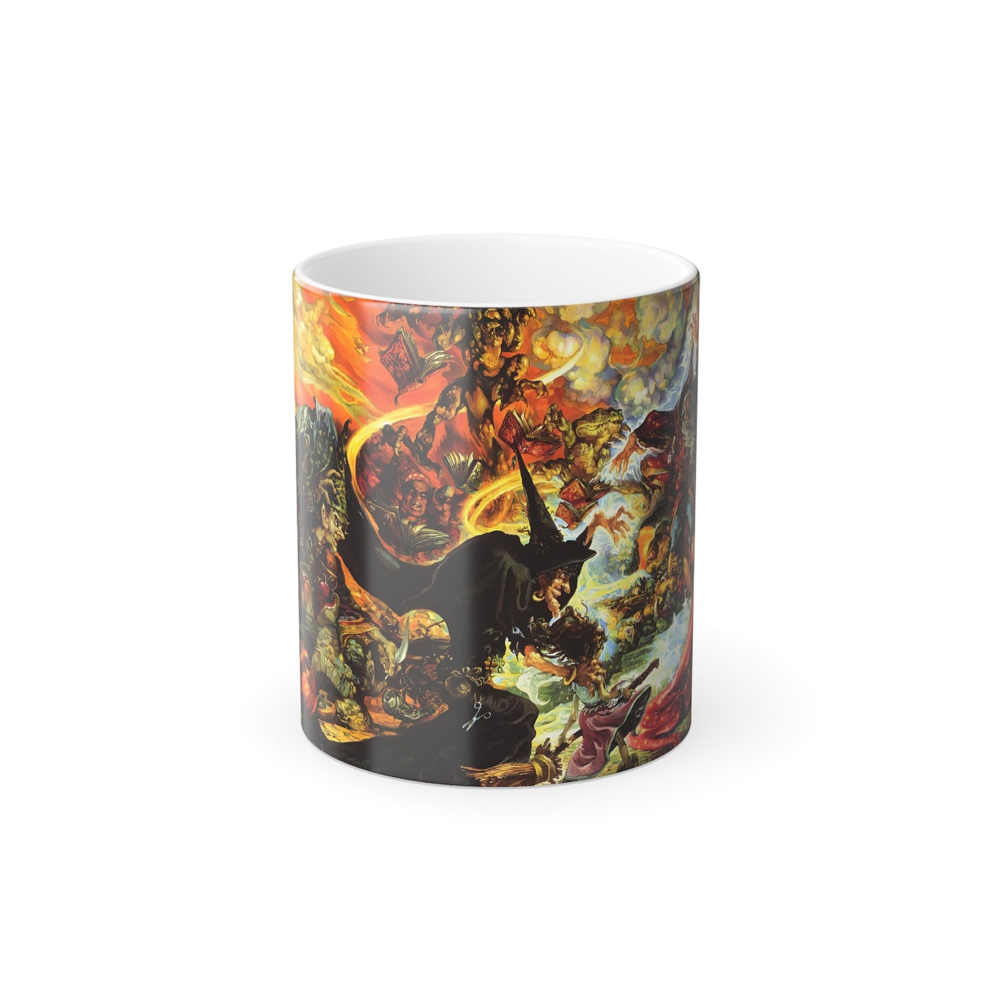 Discworld Equal Rites Color Morphing Coffee Mug, Tea Mug, Office Mug