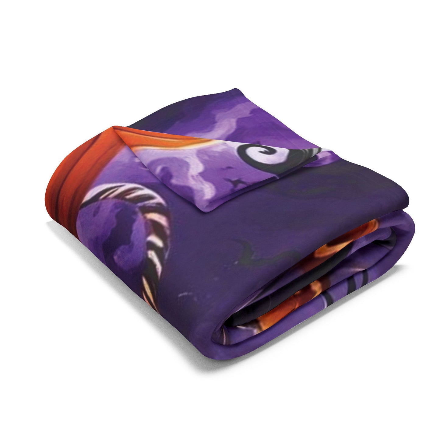 Decorative and Warm Halloween Spooky Arctic Fleece Blanket 3 Sizes