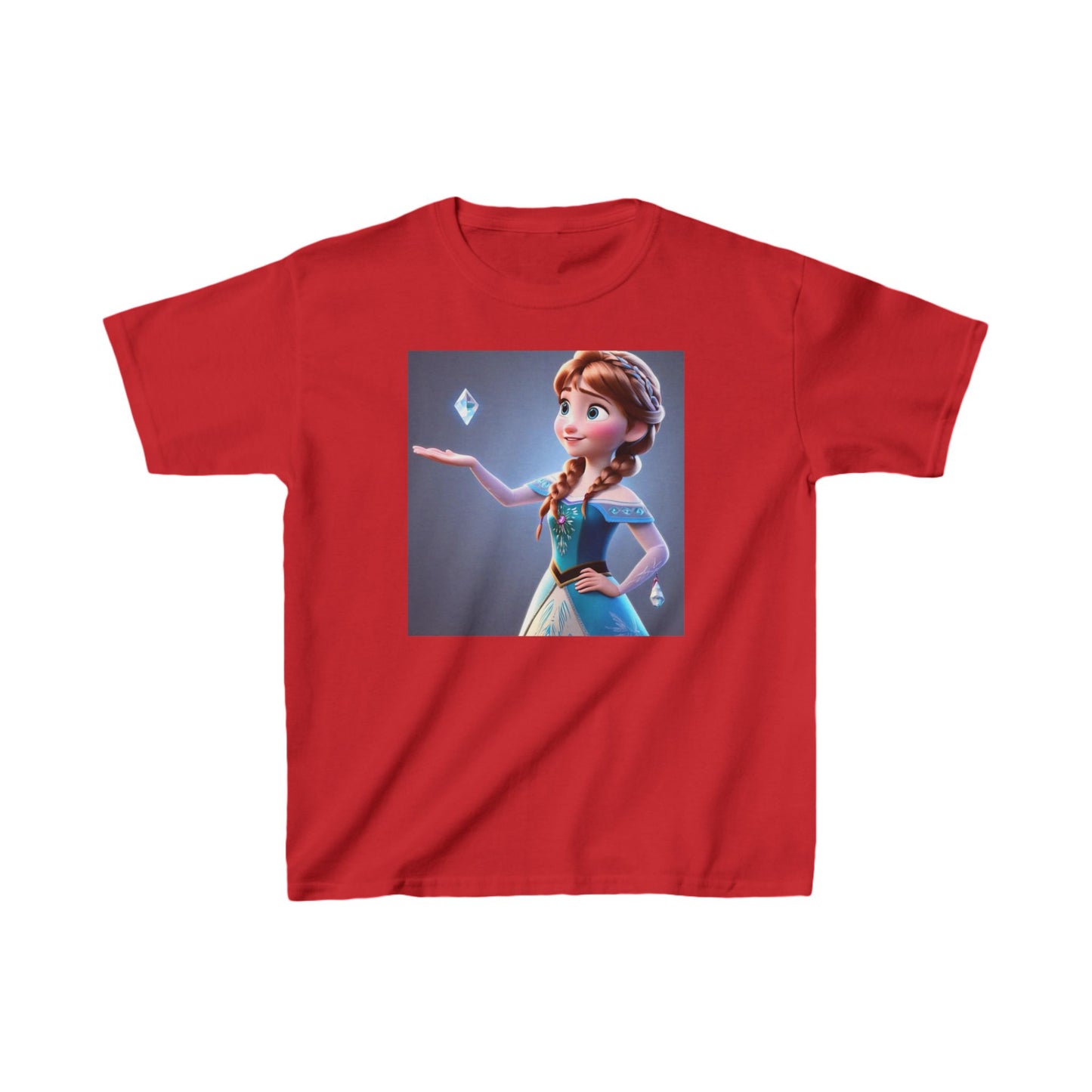 Kids Frozen Anna Heavy Cotton Tee 16 colors