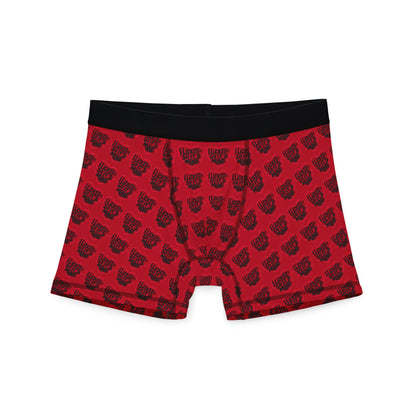 Valentine's Naughty Cheeky Men's Boxer Briefs featuring a playful 'I LICKED IT SO IT'S MINE' design. Ideal for birthdays, anniversaries, or romantic occasions, these boxers combine humour and comfort for a luxurious feel.