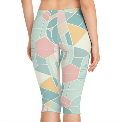 High-performance squat-proof fitness leggings by Dazzling Dreams Studio, designed for women who seek elegance and functionality during workouts.