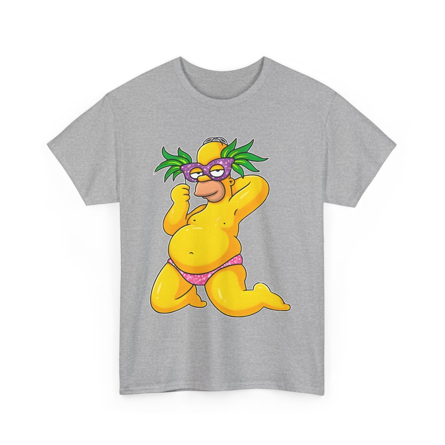 Homer Simpson  Unisex Cotton Tee Graphic T Shirt