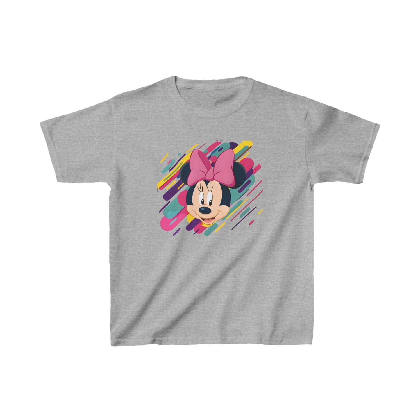 Unisex Kids Minnie Mouse Cotton T Shirt Tee Youths Childs