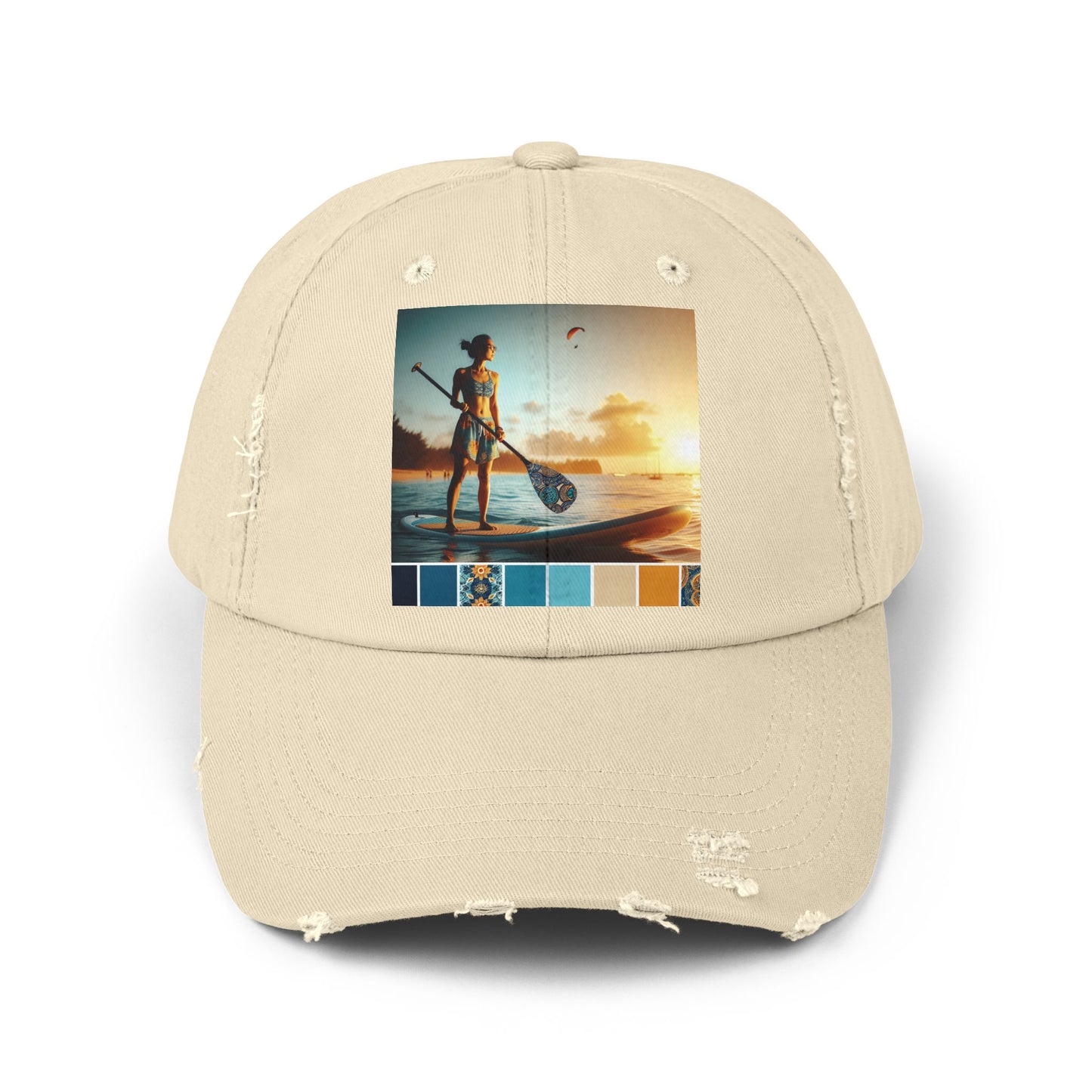 Unisex Distressed Paddleboarders Cap