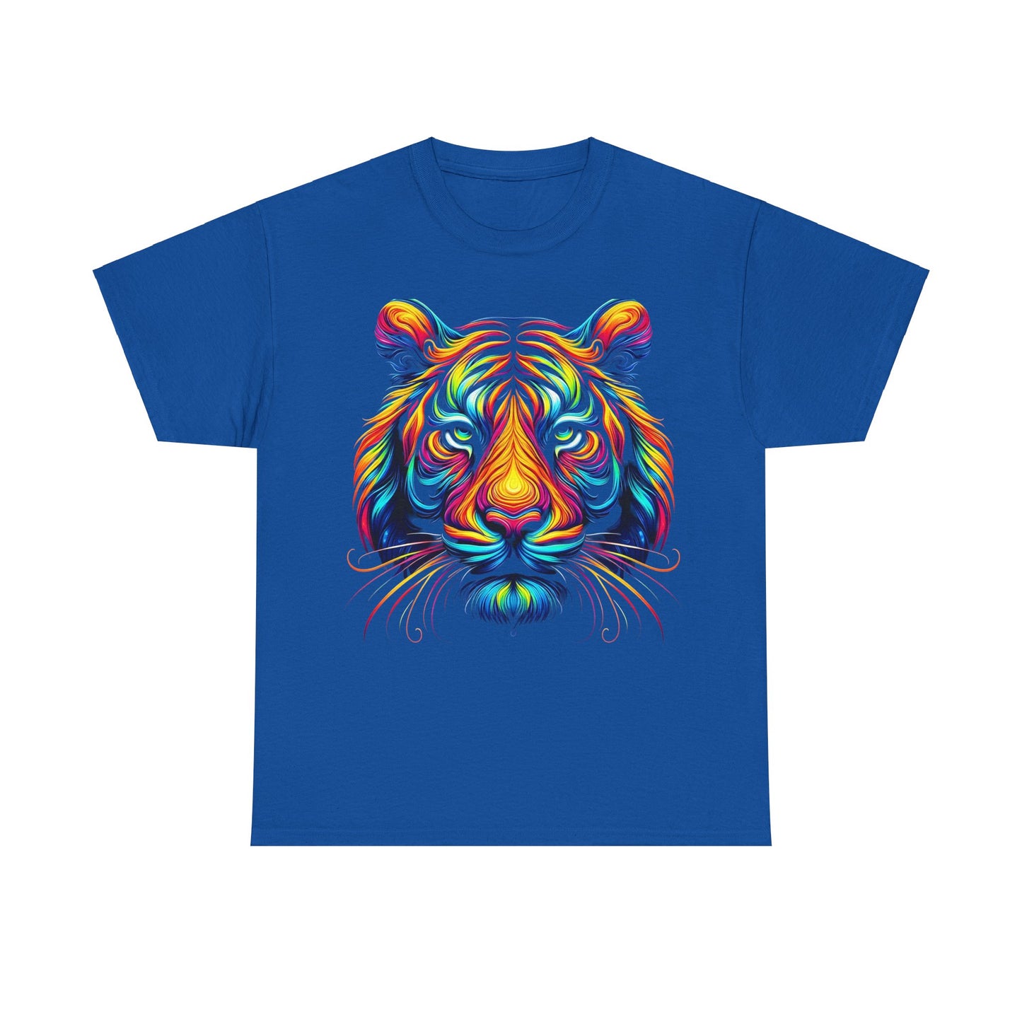 Tiger's Whimsy  Graphic Unisex  T Shirt Tee