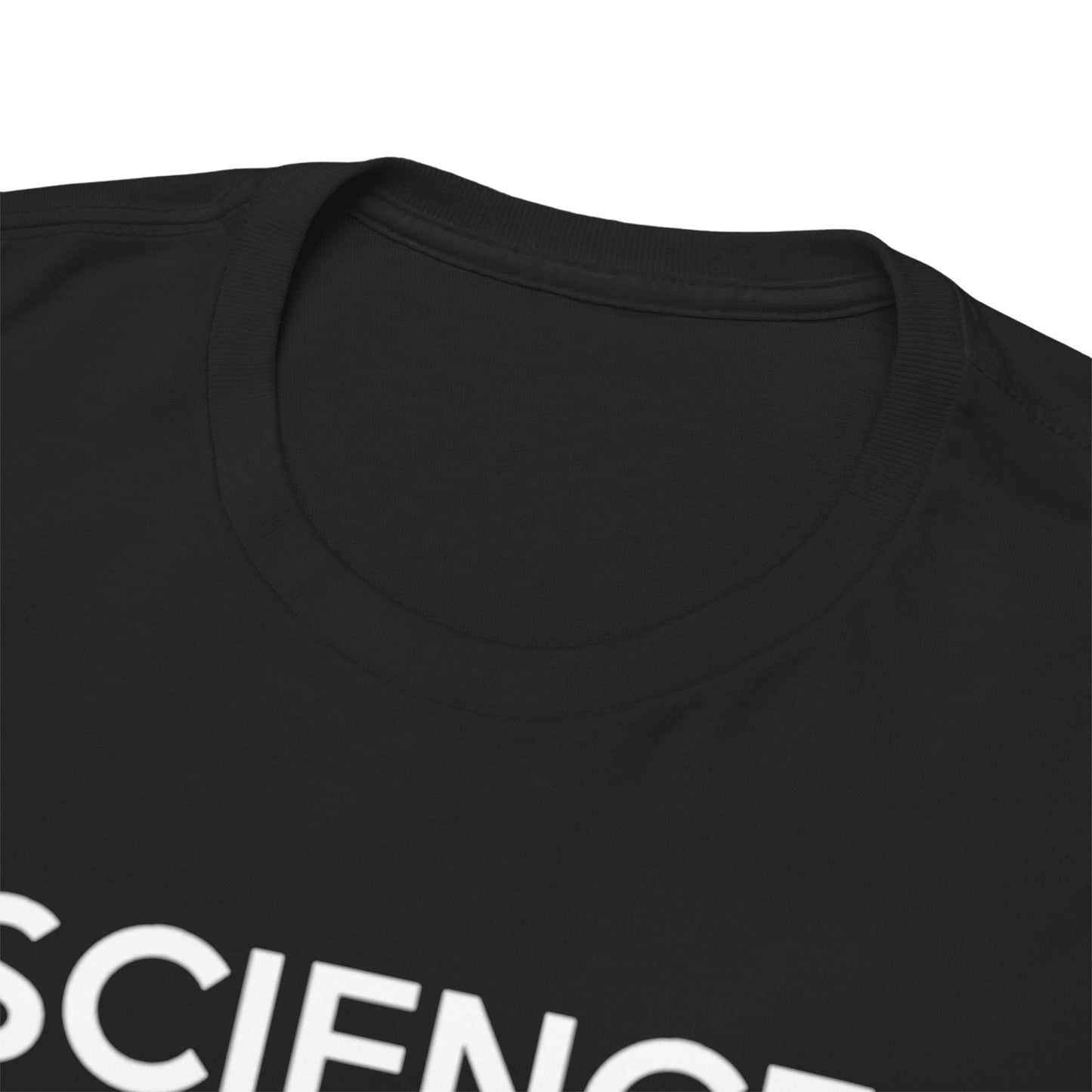 MENS Funny T Shirt SCIENCE Doesn't Care WHAT You Believe TEE Unisex Street Urban