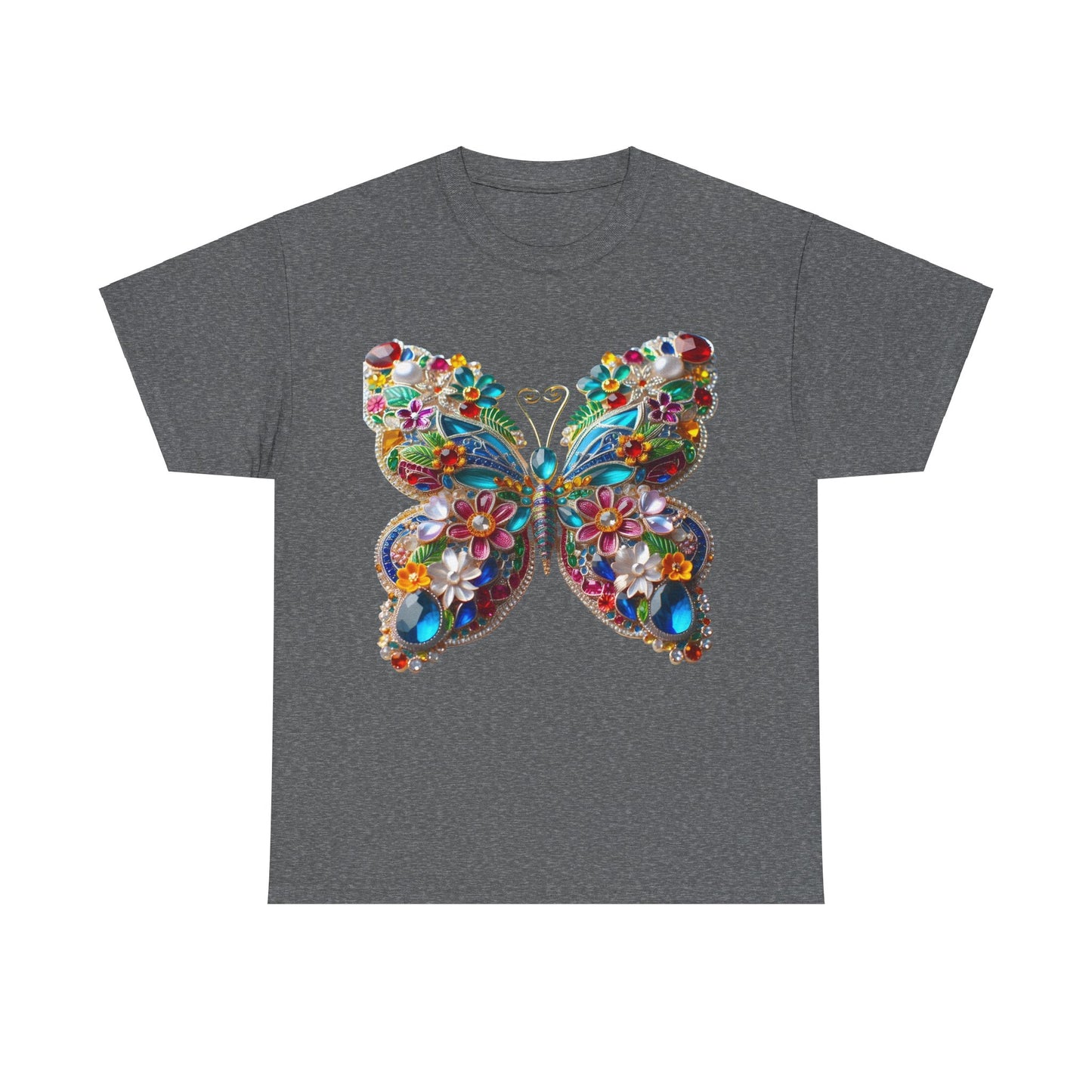 Enchanting Butterfly Brooch Unisex T Shirt Graphic Tee Unisex